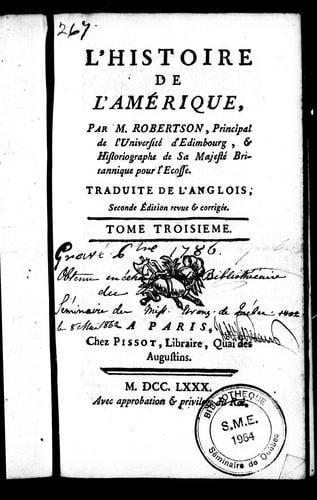 L'histoire de l'Amérique