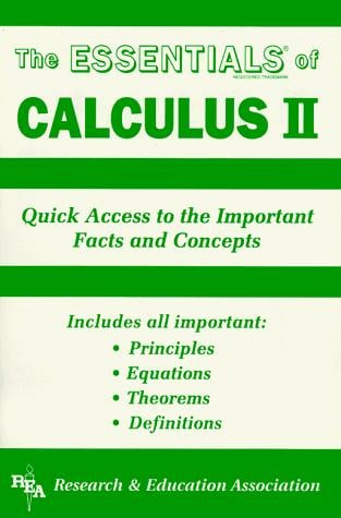 The essentials of calculus II