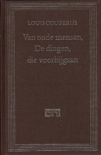 Van oude mensen de dingen die voorbijgaan