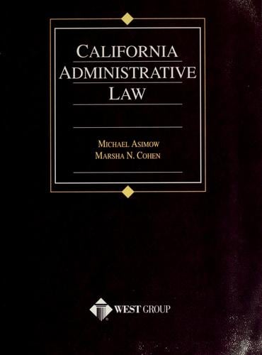 California administrative law