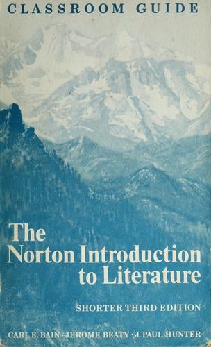 The Norton introduction to literature