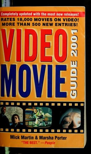 Video movie guide, 2001