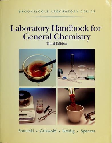 Laboratory handbook for general chemistry