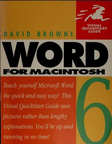 Word 6 for Macintosh