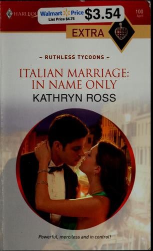 Italian marriage, in name only