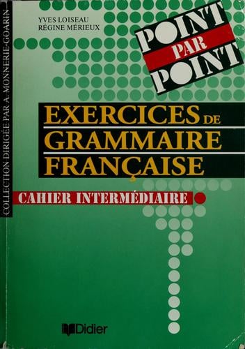 Exercices de grammaire française