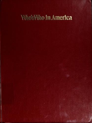 Who's who in America, 1978-1979--Volume 1