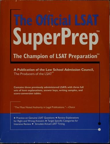 The official LSAT SuperPrep