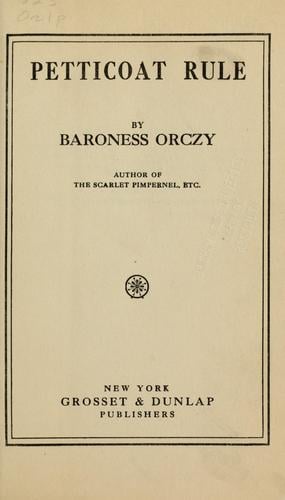 Petticoat rule