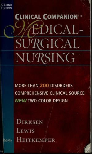 Clinical companion to medical-surgical nursing
