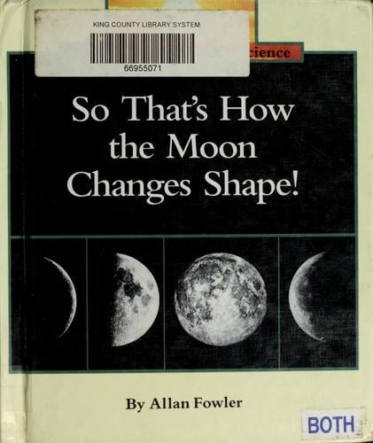 So that's how the moon changes shape!