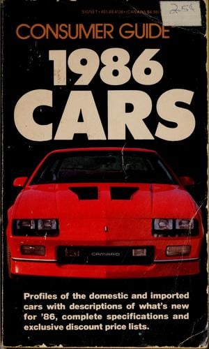 1986 cars