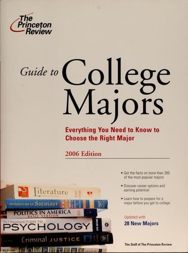 Guide to college majors
