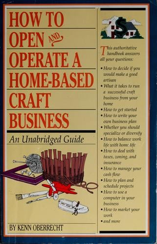 How to open and operate a home-based craft business