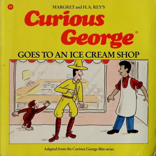 Curious George goes to an ice cream shop