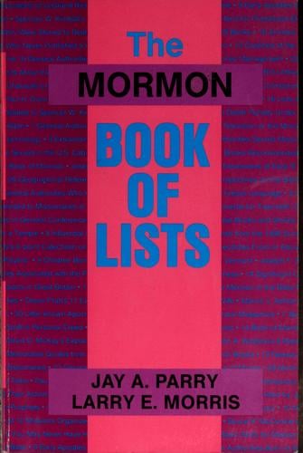 The Mormon book of lists