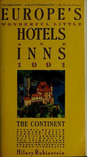 Europe's wonderful little hotels & inns, 1991