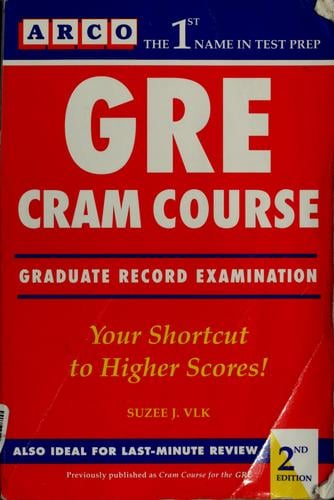 GRE cram course
