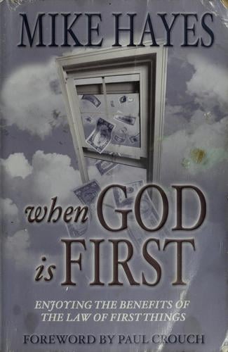 When God is first