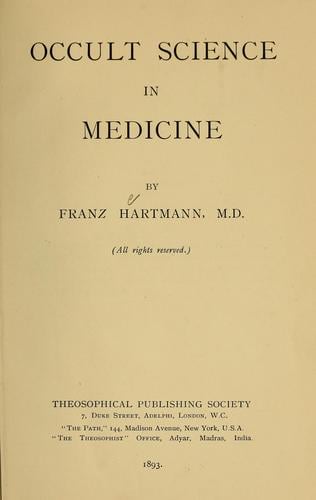 Occult science in medicine