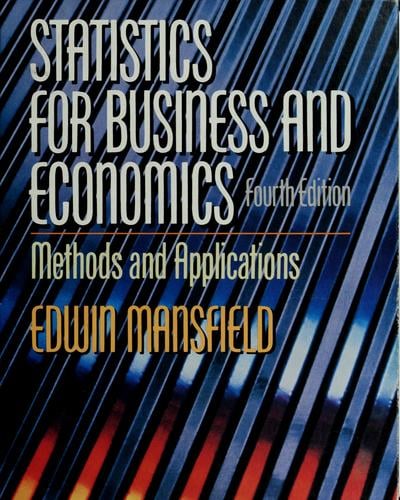 Statistics for business and economics