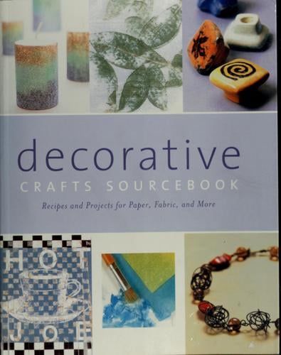 Decorative crafts sourcebook