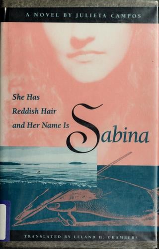 She has reddish hair and her name is Sabina