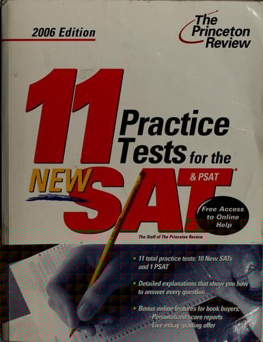 11 practice tests for the new SAT & PSAT