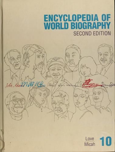 Encyclopedia of world biography