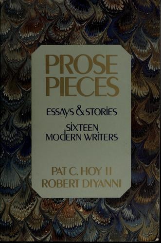 Prose pieces