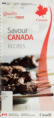 Savour Canada recipes