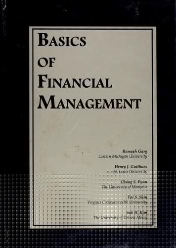 Basics of financial management