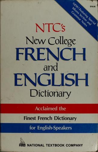 NTC's new college French and English dictionary