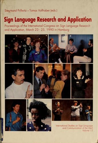 Sign language research and application