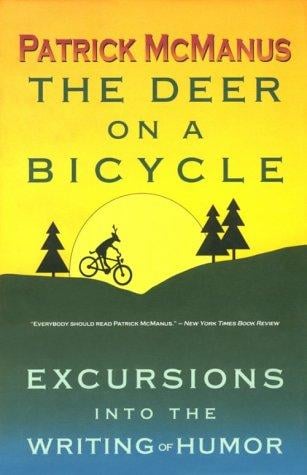 The deer on a bicycle