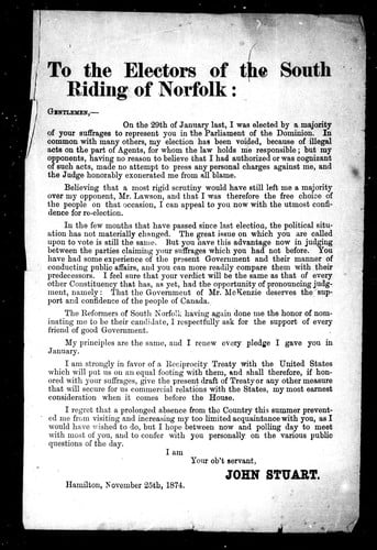 To the electors of the south riding of Norfolk