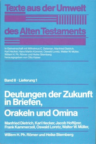 Texte aus der Umwelt des Alten Testaments