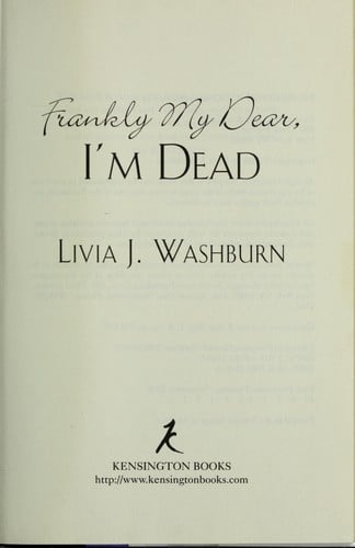 Frankly my dear, I'm dead