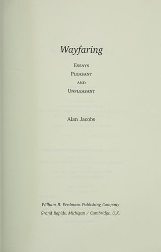 Wayfaring