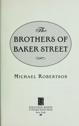 The brothers of Baker Street