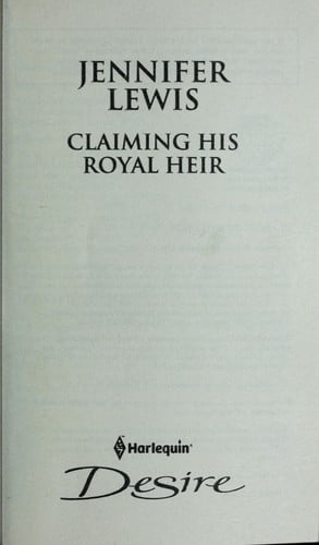 Claiming his royal heir
