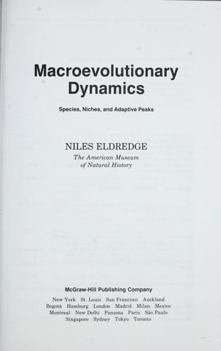 MacRo Evolutionary Dynamics