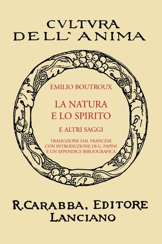 La Natura E Lo Spirito