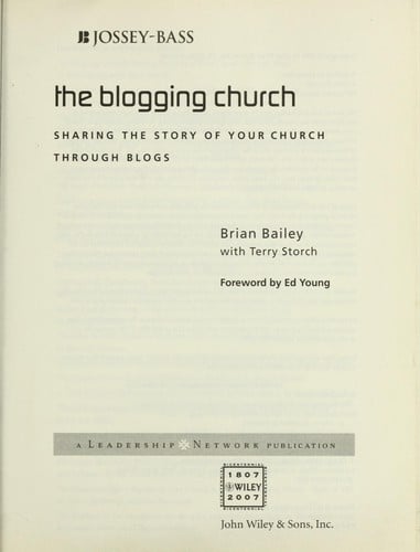 The blogging church