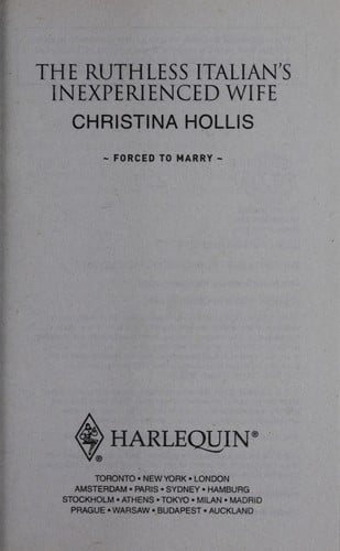 The Ruthless Italian's Inexperienced Wife