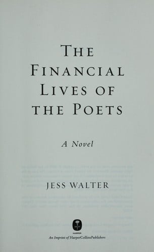 The financial lives of the poets