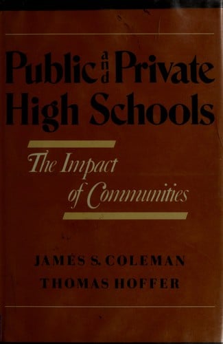 Public and private high schools