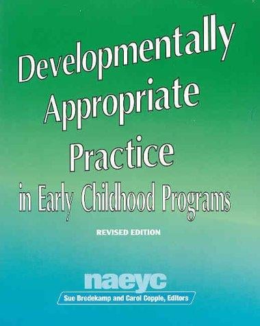 Developmentally appropriate practice