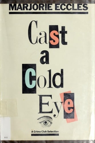 Cast a cold eye