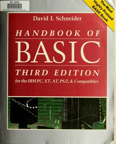 Handbook of BASIC: for the IBM PC, XT, AT, PS/2, and compatibles